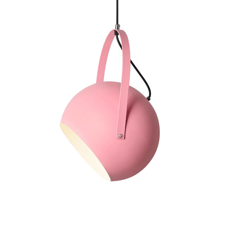 Aria  Kugel LED Pendelleuchte Gelb/Blau/Grau Esszimmer