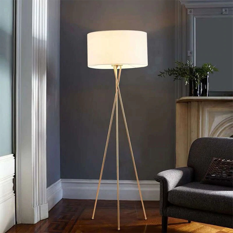 Silva Minimalistische Stehlampe Tischlampe Weiß Schlafzimmer/Büros LED