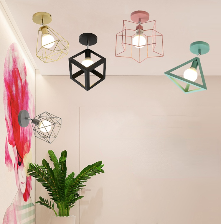 Arisha Vintage LED Deckenleuchten Schwarz/WeißEsstisch/Schlaf/Wohnzimmer Metall