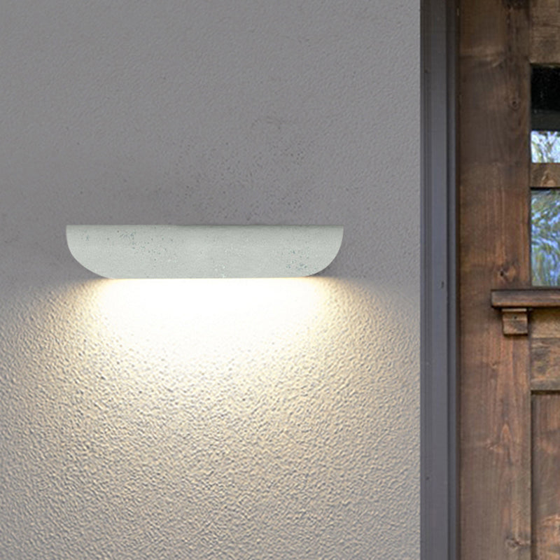 Ray Modern LED Wandleuchte Außen/Innen Weiß/Schwarz Garten/Flur