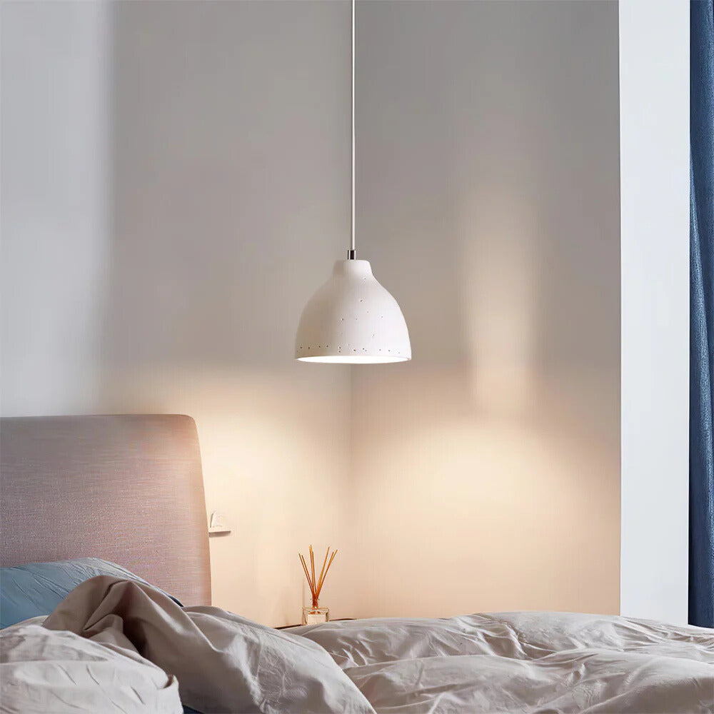 Avi Industriell LED Pendelleuchte Harz Schale Schlaf/Esszimmer