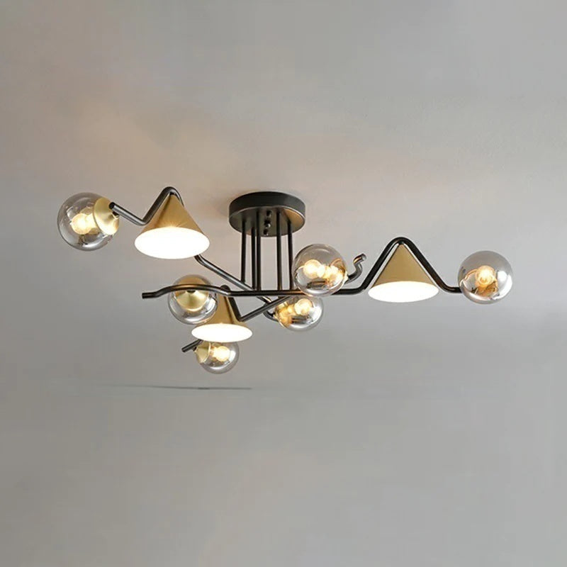 Arisha Design LED Deckenleuchte Schlafzimmer/Wohnzimmer