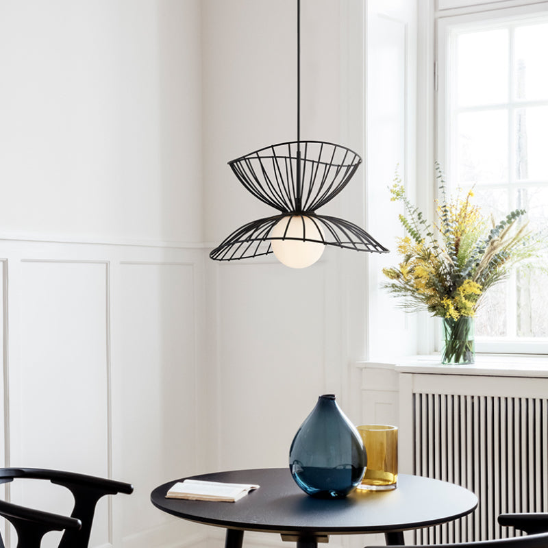 Arisha Industrial LED Pendelleuchte Schwarz/Gold Wohn/Schlaf/Esszimmer Metall