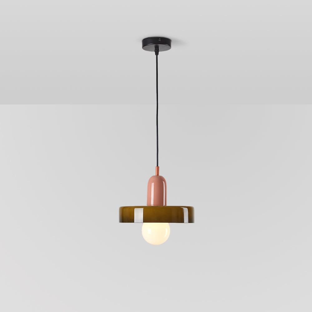 Arisha Pendelleuchte, 9 Farbe, Glas