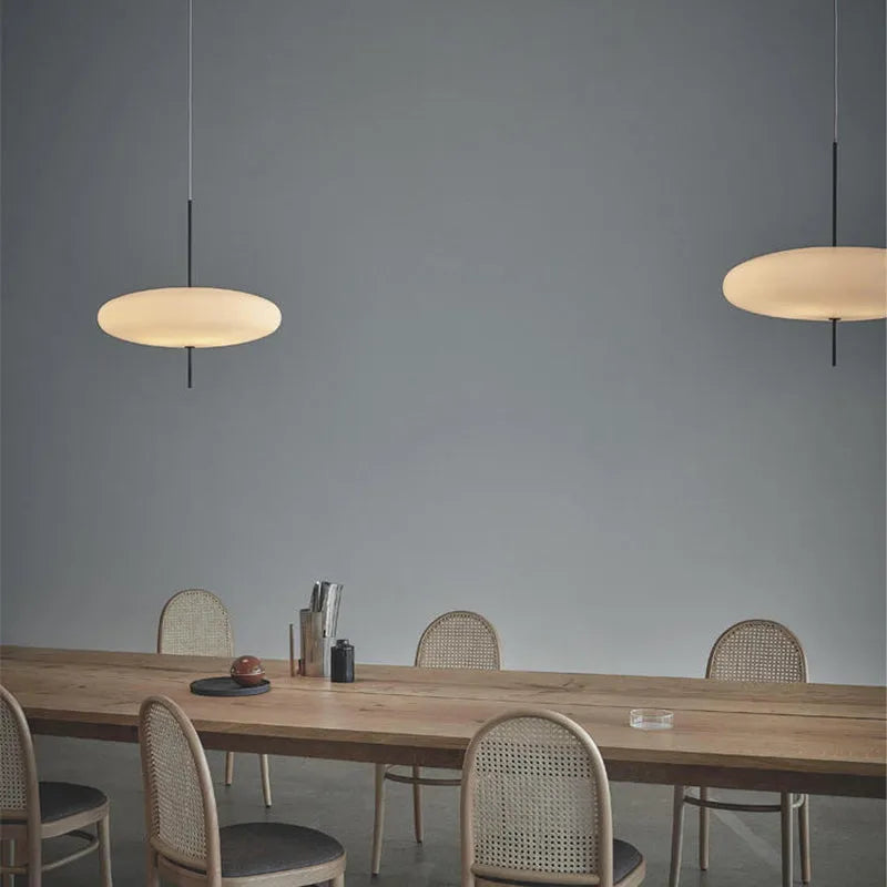 Valentina  Pendelleuchte Weiß Oval Wohnzimmer/Esszimmer