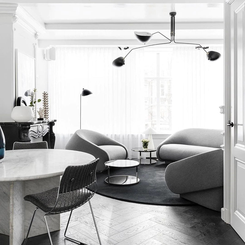 Arisha Modern LED Pendelleuchte Metall Schlafzimmer Wohnzimmer