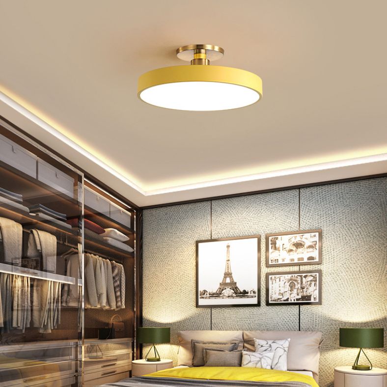 Valentina Modern LED Deckenleuchte Schwarz Schlafzimmer/Arbeitszimmer