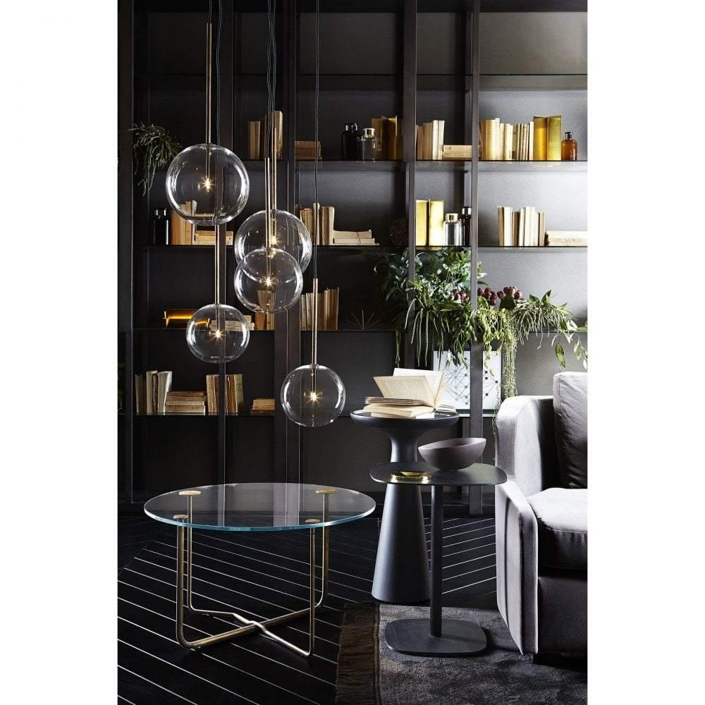 Aveno Kronleuchter LED Kristall transparent