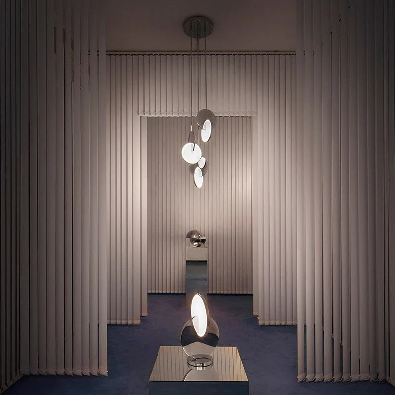 Arisha Modern LED Pendelleuchte Gold/Silver Schlaf/Wohn/Esszimmer Metall