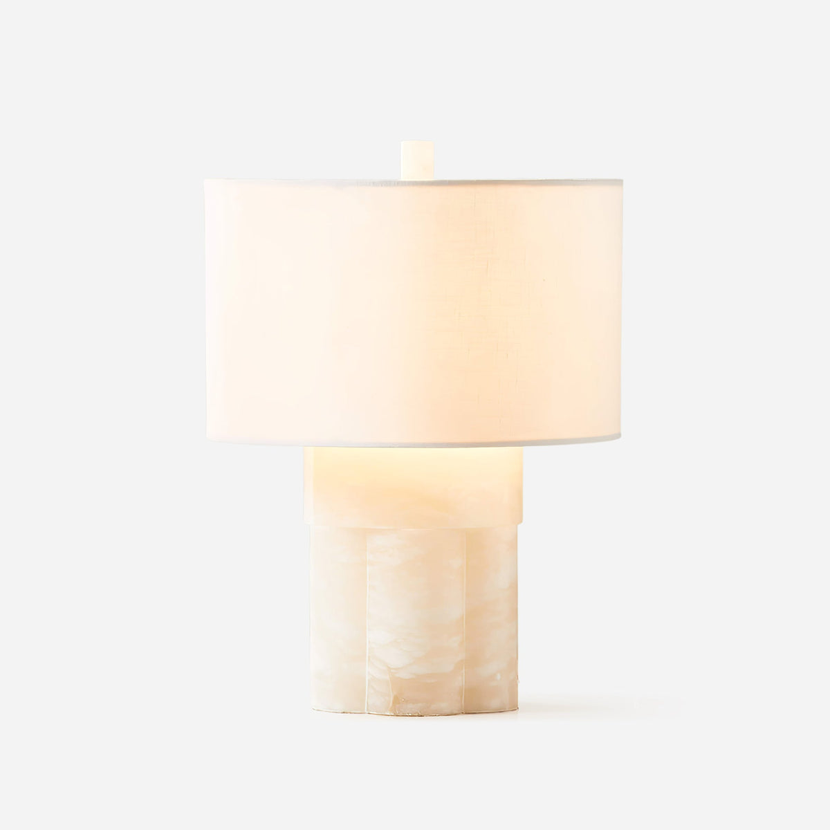 Albalia moderne Tischleuchte aus Alabaster