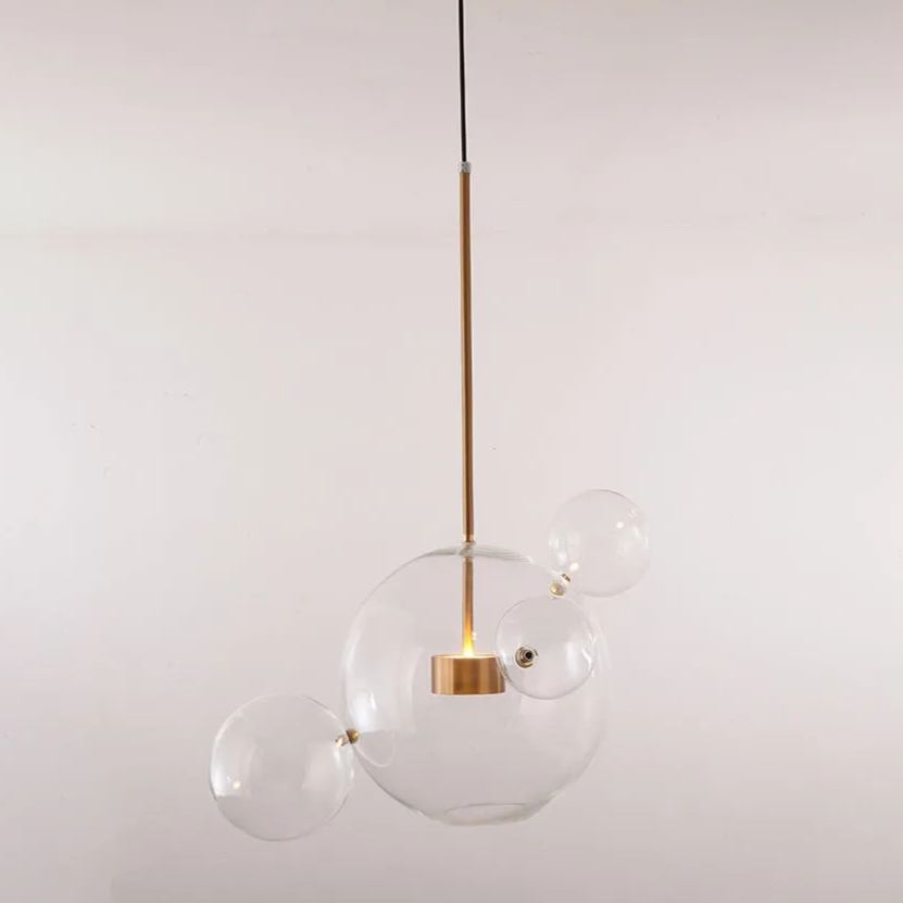 Aria Glas Glühbirne Pendelleuchte Mattes Glas