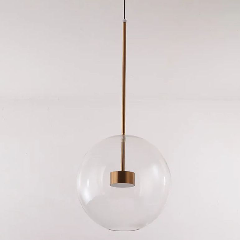Aria Glas Glühbirne Pendelleuchte Mattes Glas