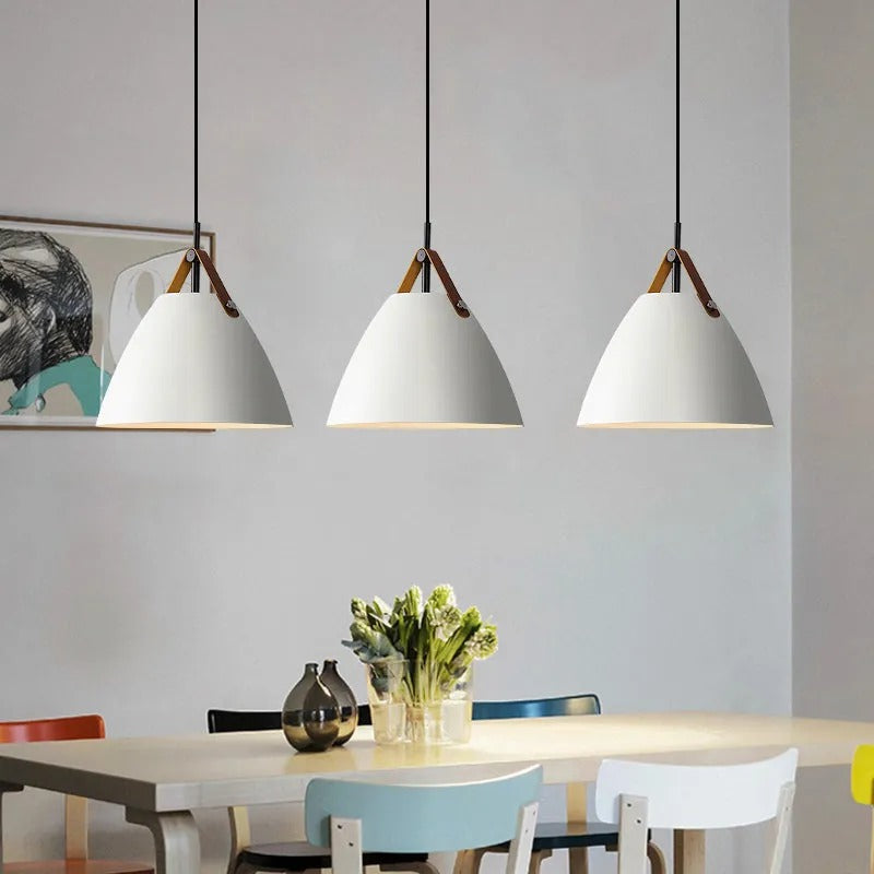 Arisha Minimalistische Cluster-Pendelleuchte, 3 Farben, LED