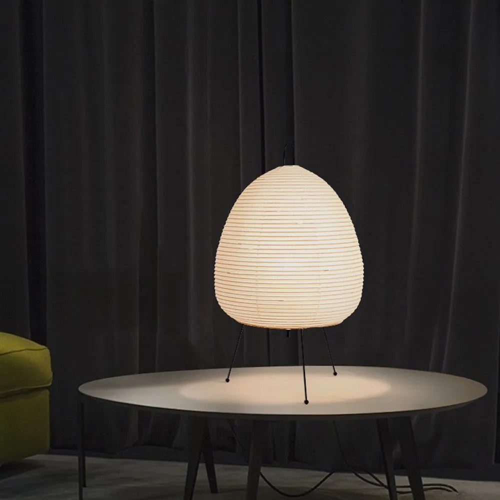 Ritta Modern LED Stehlampe Weiß Wohn/Schlafzimmer Kunstdruckpapier&Metall