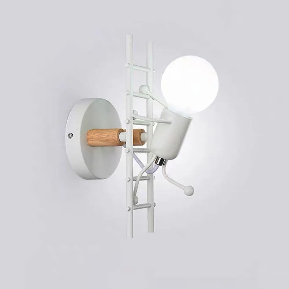 Arisha Modern LED Wandleuchte Arbeitszimmer/Schlafzimmer Weiß/Grau