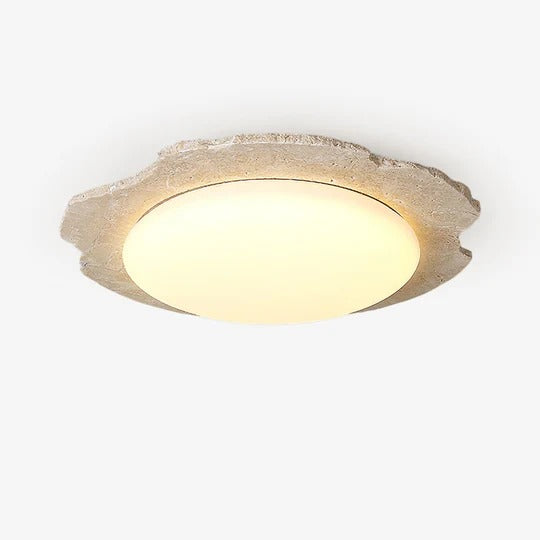 Nimbe Halo Travertine Deckenleuchte