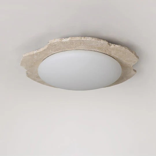 Nimbe Halo Travertine Deckenleuchte