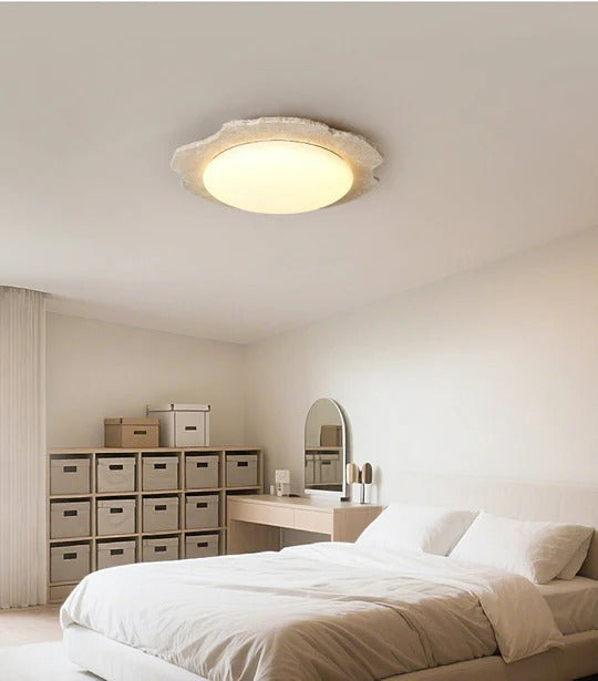 Nimbe Halo Travertine Deckenleuchte