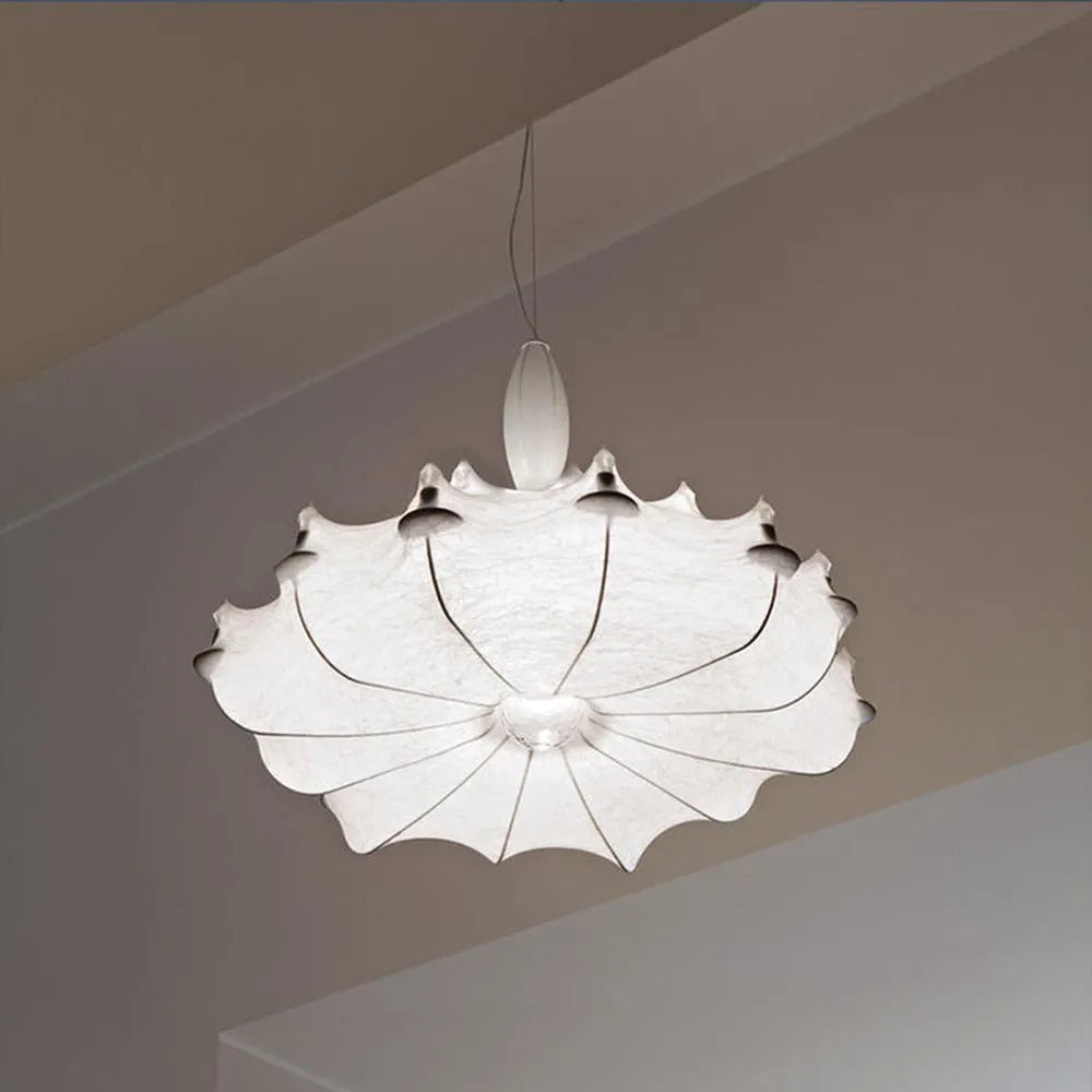 Ritta Pendelleuchte, Kunstseide, Durchmesser 60cm