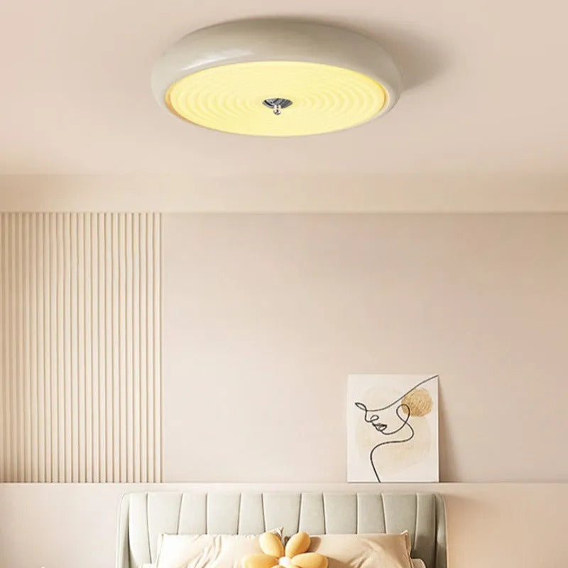 Valentina Modern LED Deckenleuchte Weiß Grün Metall Ess Wohnzimmer