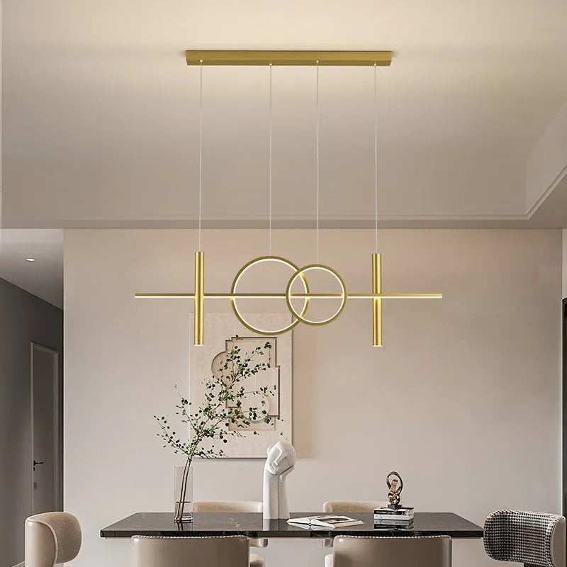 Arisha Moderne Lineare Pendelleuchte für Restaurant, Esszimmer
