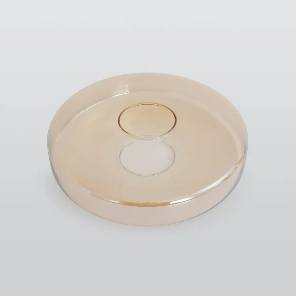 Jojo Glas-Pendelleuchte mit mehrstufigem Aufbau