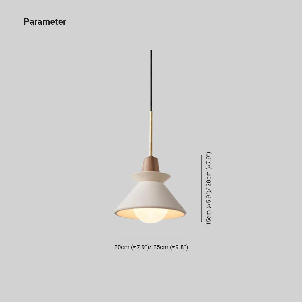 Muto Modern LED Pendelleuchte Kuppel Esstisch, Weiß, Metall & Zement
