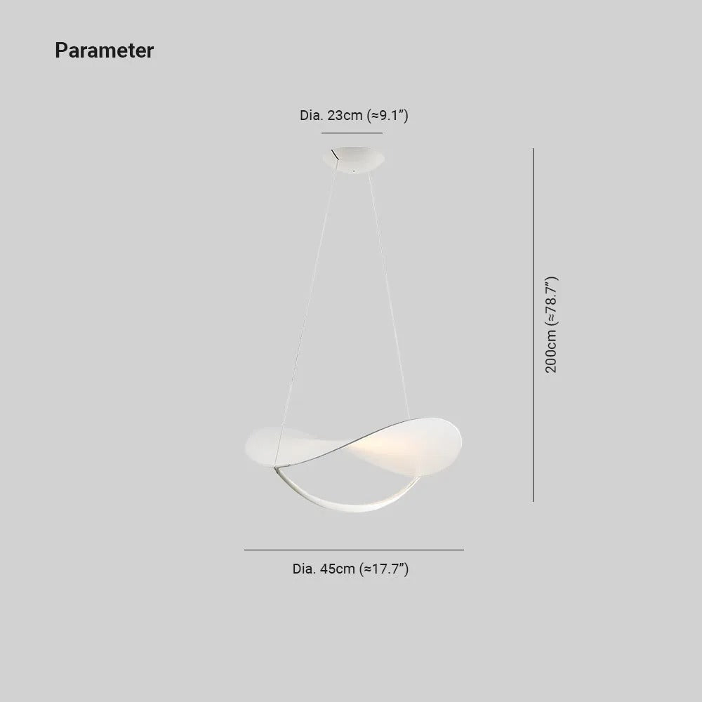 Ritta Wabi-Sabi Retro Rund Metall Papier LED Pendelleuchte Esszimmer