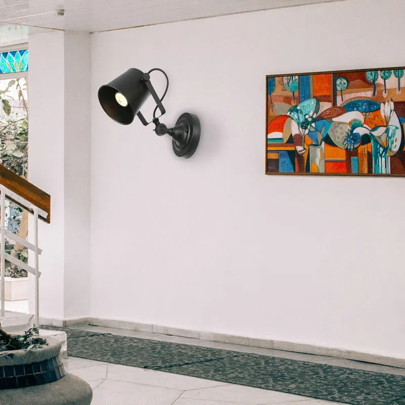 Silva Modern LED Wandleuchte Verstellbare Schwarz Ess/Wohnzimmer
