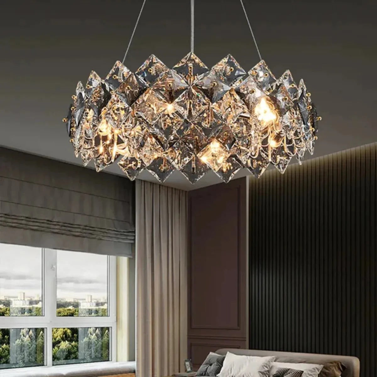 Kristy Modern/Design LED Kronleuchter Metall Wohnzimmer