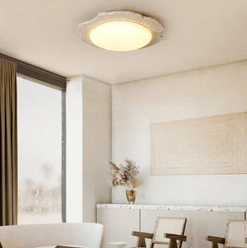 Nimbe Halo Travertine Deckenleuchte