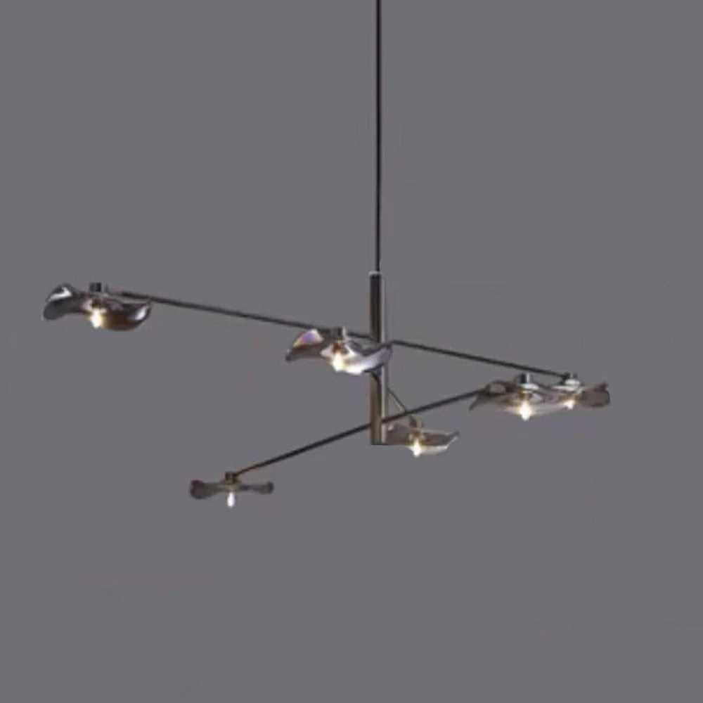 Arisha Pendelleuchte 2 Farbe, 6/8 Flammig, Metall, Schlarfzimmer