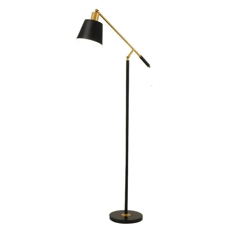 Mira Modern LED Verstellbar Stehlampe Schwarz Wohn/Schlafzimmer Metall 160CM Lang