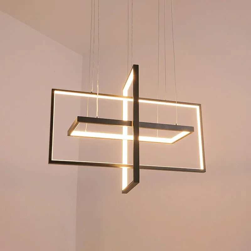 Postmoderne Geometrische Pendelleuchte für Wohn- & Esszimmer