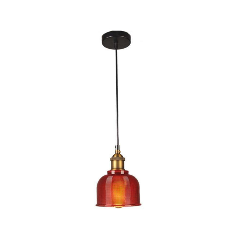 Valentina Vintage LED Pendelleuchte Schlafzimmer/Wohnzimmer Metall/Glas