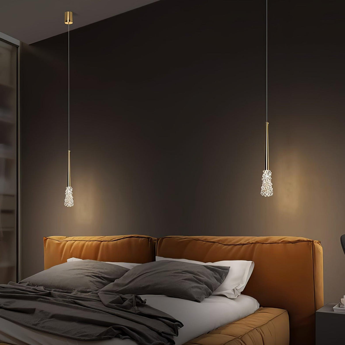 Mozzi moderne Pendelleuchte aus Kristall