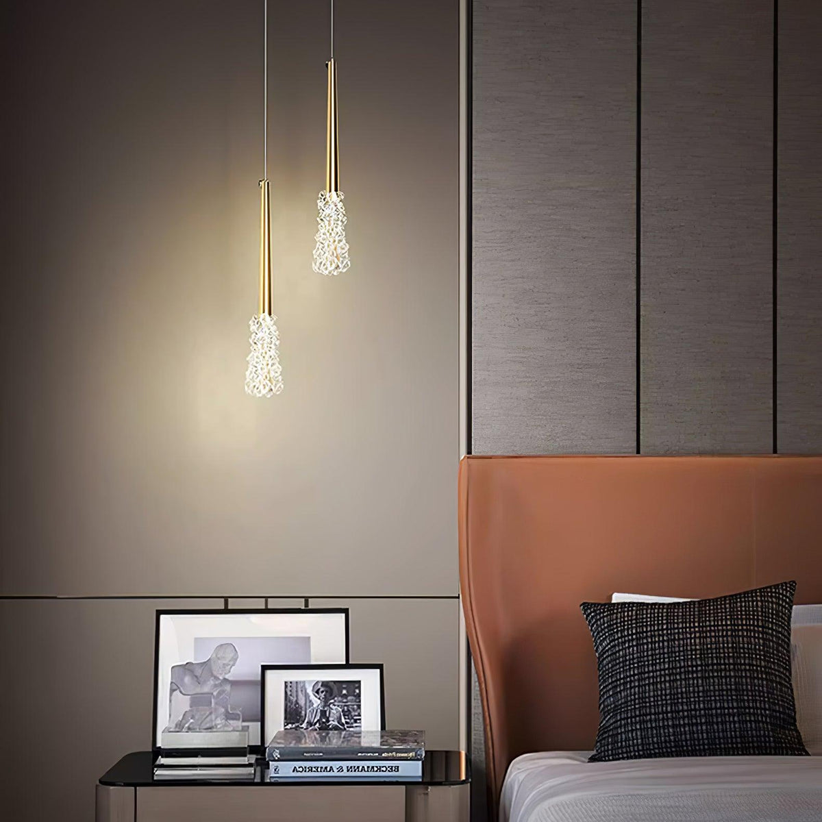 Mozzi moderne Pendelleuchte aus Kristall