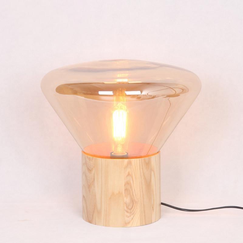 Sylirella Minimalistische Tischleuchte aus Holz