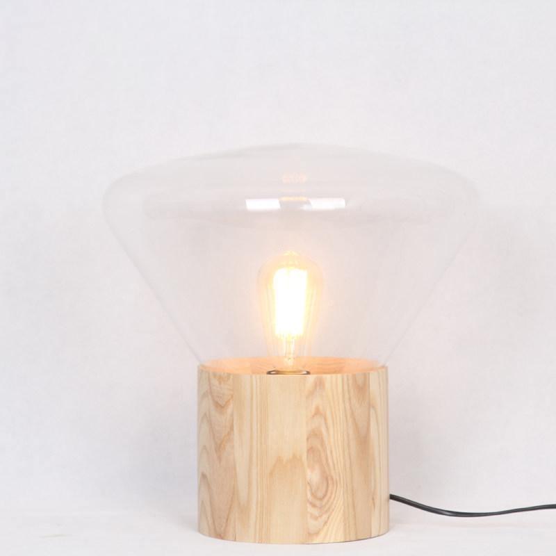 Sylirella Minimalistische Tischleuchte aus Holz