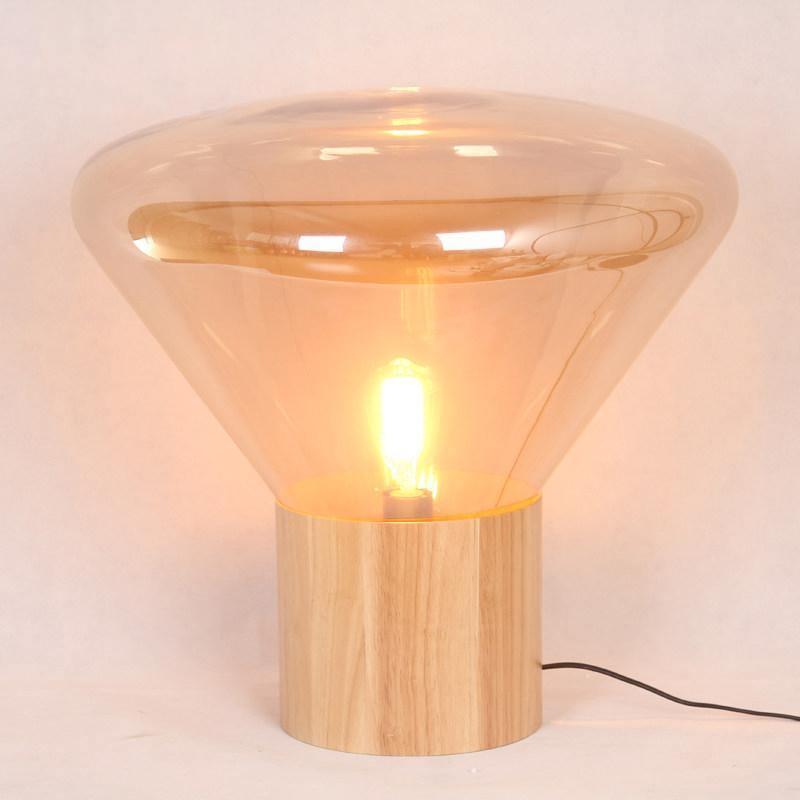 Sylirella Minimalistische Tischleuchte aus Holz