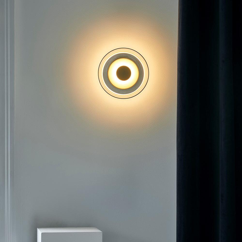 Aether Messing-Glas-Wandleuchte