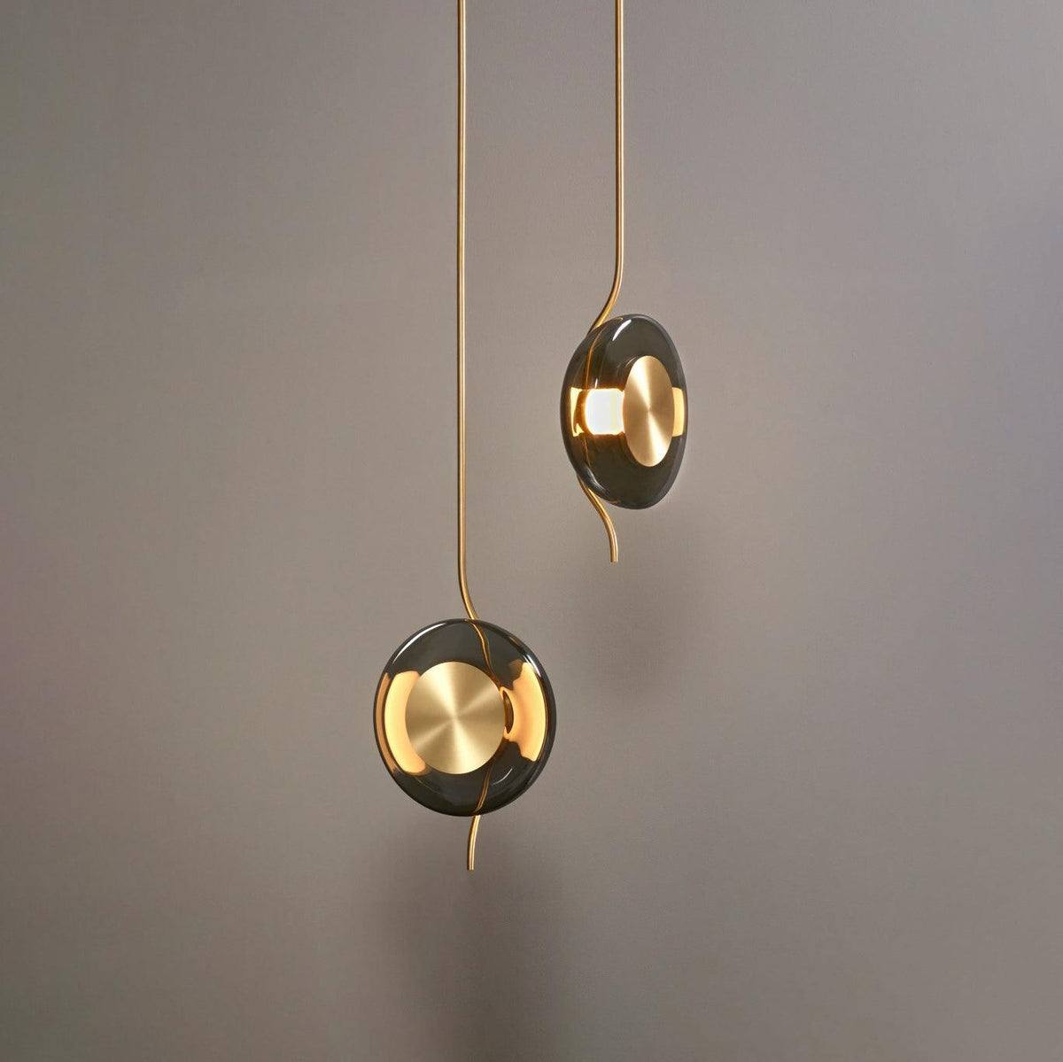 Umirus zeitgenössische minimalistische Pendelleuchte aus Glas