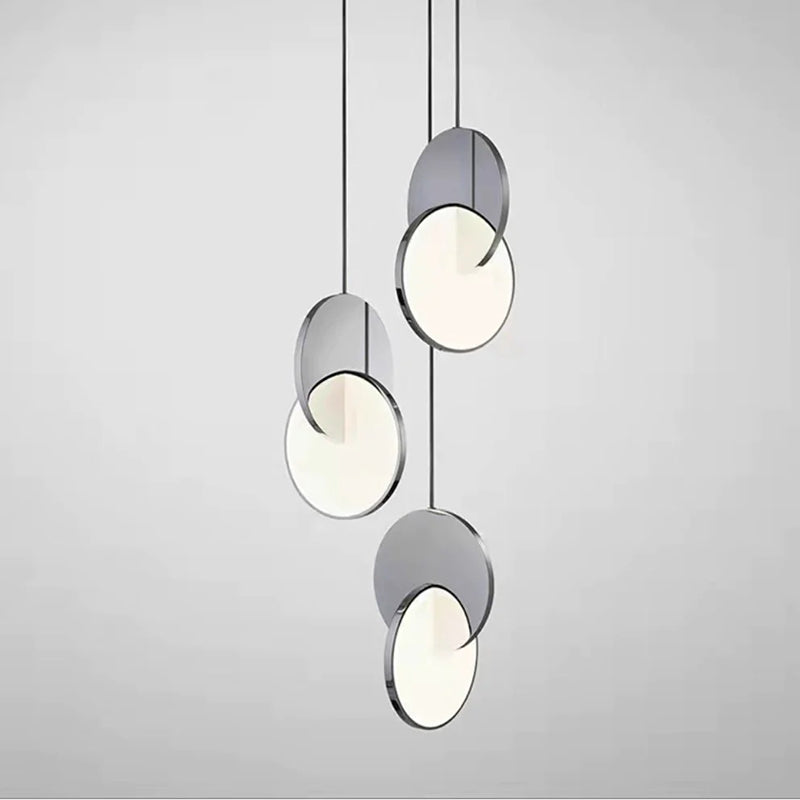 Arisha Modern LED Pendelleuchte Gold/Silver Schlaf/Wohn/Esszimmer Metall