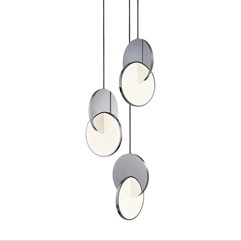 Arisha Modern LED Pendelleuchte Gold/Silver Schlaf/Wohn/Esszimmer Metall