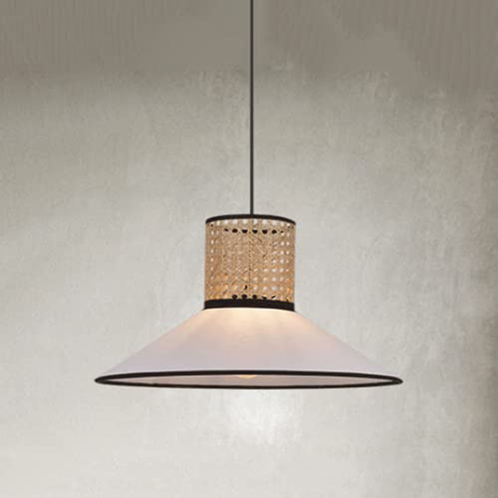 Ritta Moderne LED Pendelleuchte Weiß/Schwarz Wohnzimmer/Esszimmer