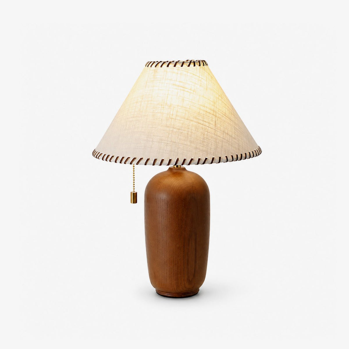 Rinoena Tischleuchte aus Holz in Holz