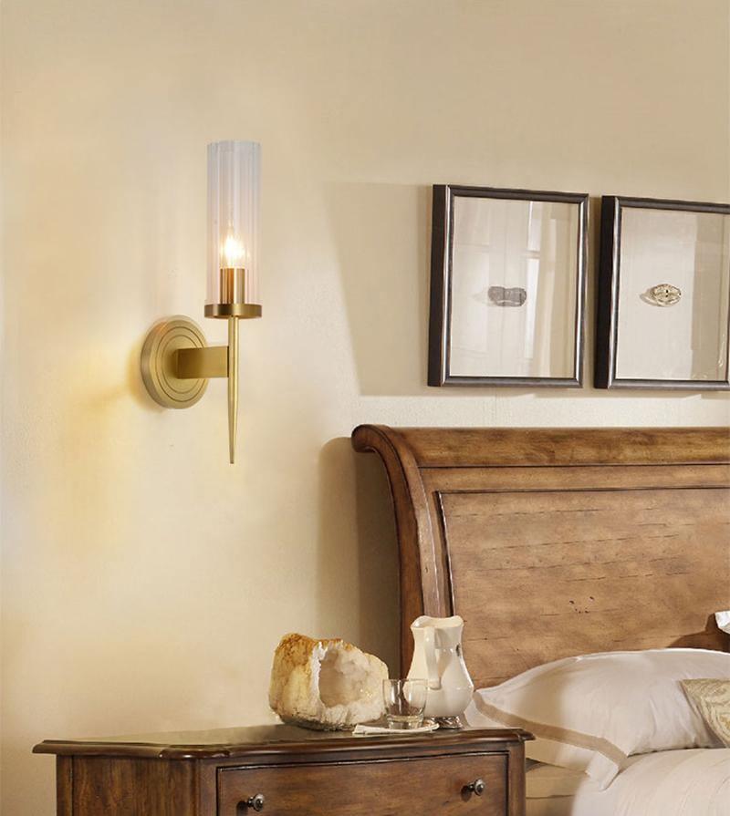 Vilaeisra Elegance Vintage-Glas-Wandleuchte