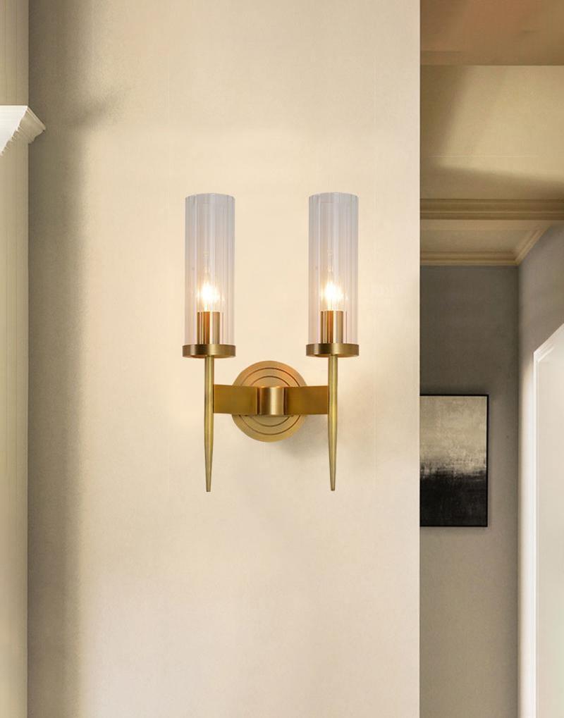 Vilaeisra Elegance Vintage-Glas-Wandleuchte