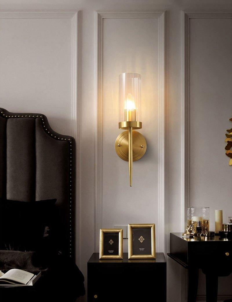 Vilaeisra Elegance Vintage-Glas-Wandleuchte