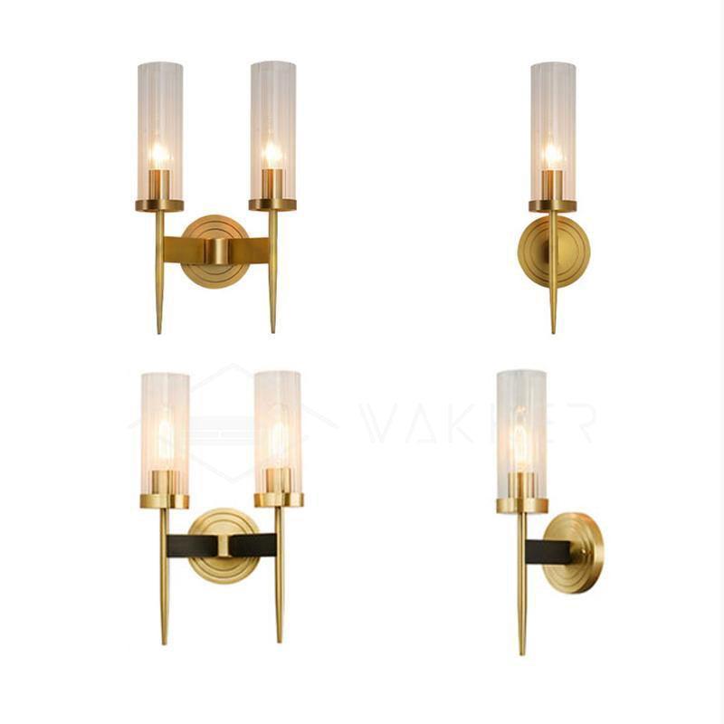 Vilaeisra Elegance Vintage-Glas-Wandleuchte